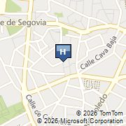 Madrid Apartment Mancebos Map